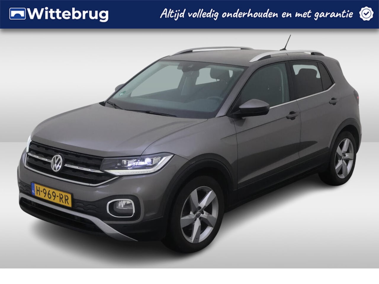 Volkswagen T-Cross - 1.0 TSI Style / TREKHAAK/ PARK. SENSOREN/ LED/ CLIMA/ APP CONNECT/ 17" LMV - AutoWereld.nl