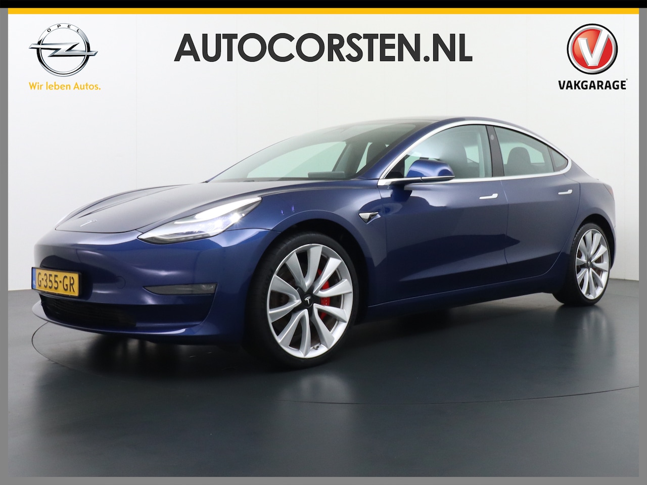 Tesla Model 3 - Performance AWD 513PK FSD MEEGELEVERD PAKKET! €71.440,- Nieuwprijs 0-100KM/H in 3.4sec! Lm - AutoWereld.nl