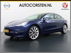 Tesla Model 3 - Performance AWD 513PK FSD MEEGELEVERD PAKKET €71.440, - Nieuwprijs 0-100KM/H in 3.4sec Lmv