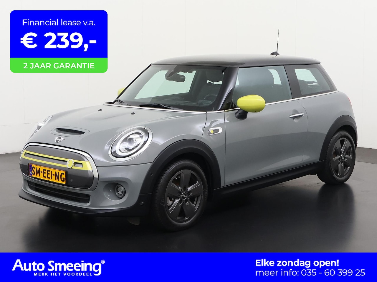 MINI Mini-Electric - Charged 33 kWh | Head Up | Leder | Zondag Open! - AutoWereld.nl
