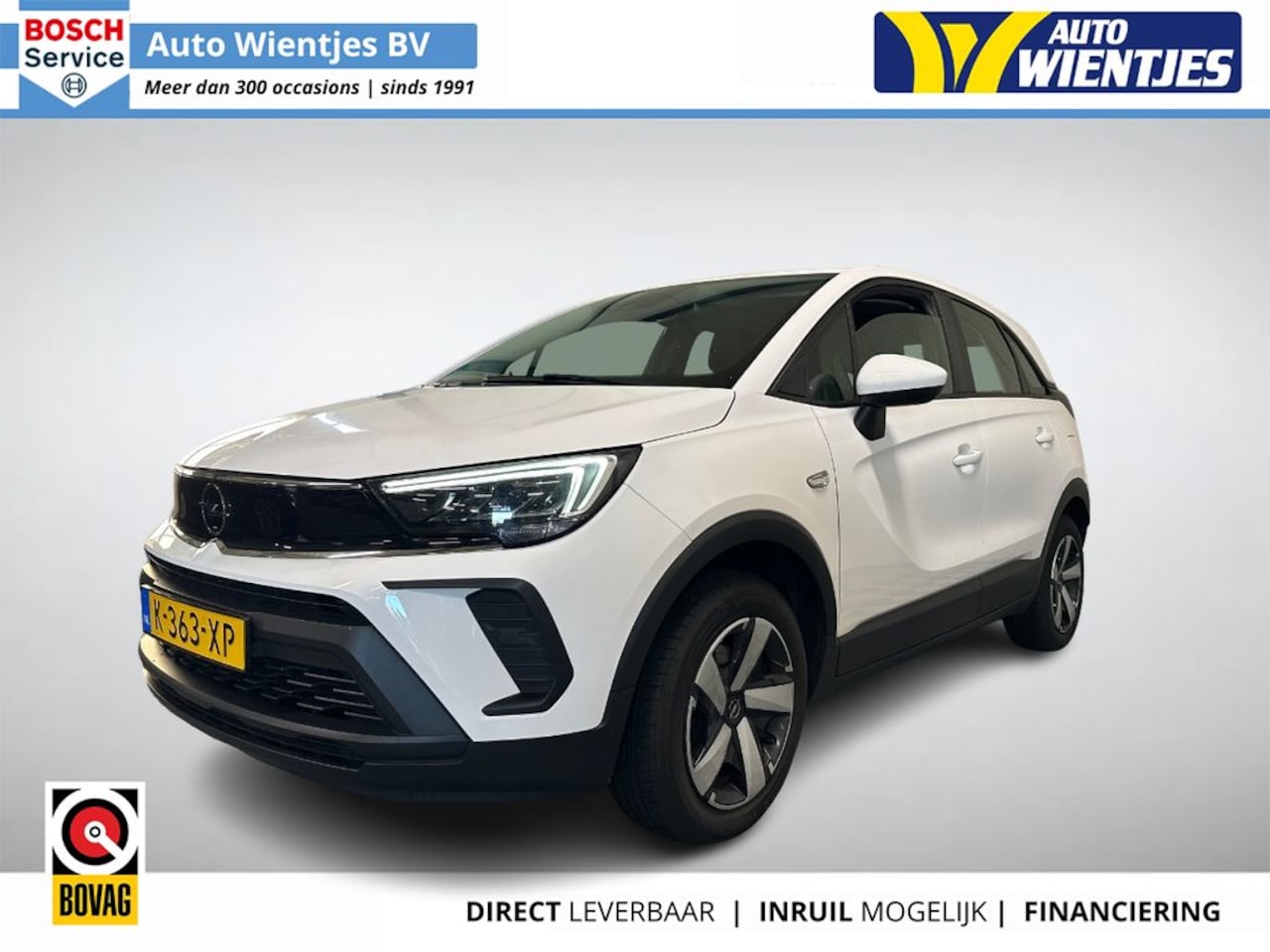 Opel Crossland - 1.2 Turbo 81kw Edition | Airco | Cruise | Trekhaak | Carplay - AutoWereld.nl