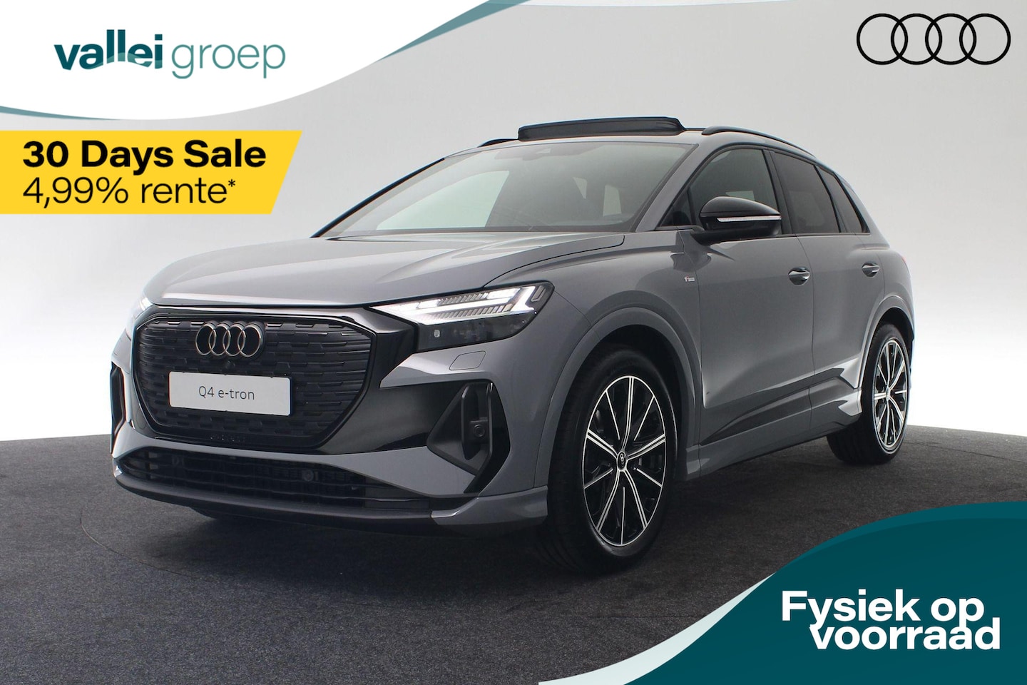 Audi Q4 e-tron - S edition 40 204 pk | Glazen panoramadak | Optiekpakket Zwart plus | 20 inch velgen 10-ste - AutoWereld.nl
