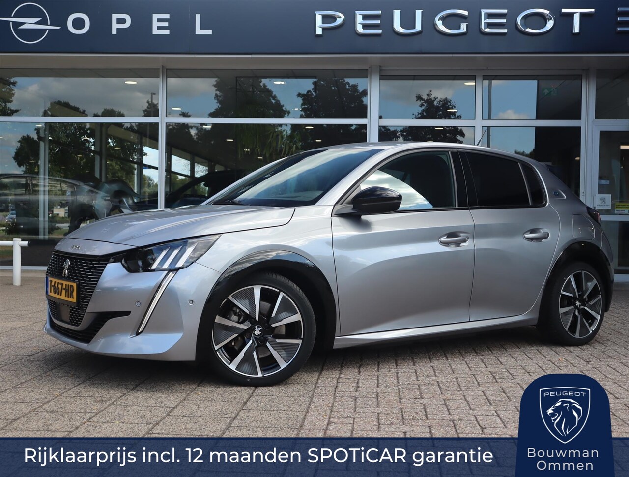 Peugeot e-208 - EV GT Pack 50kWh 136PK Automaat, Rijklaarprijs, Alcantara Stoelverwarming 3 Fase lader DAB - AutoWereld.nl