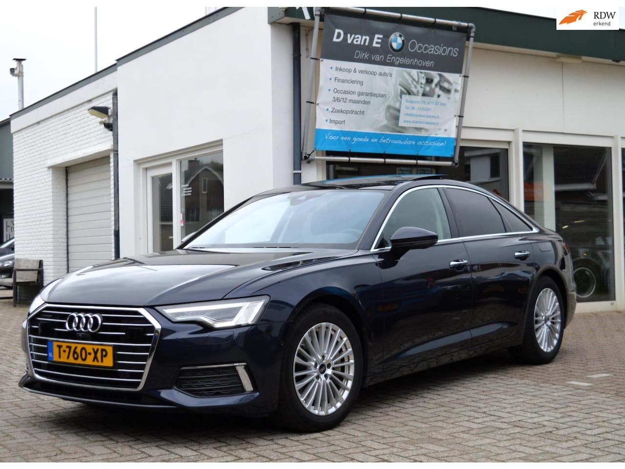 Audi A6 Limousine - 50 TFSI e quattro PANO/HEAD-UP/STOELKOELING/ADAPTIVE CRUISE Advanced edition - AutoWereld.nl
