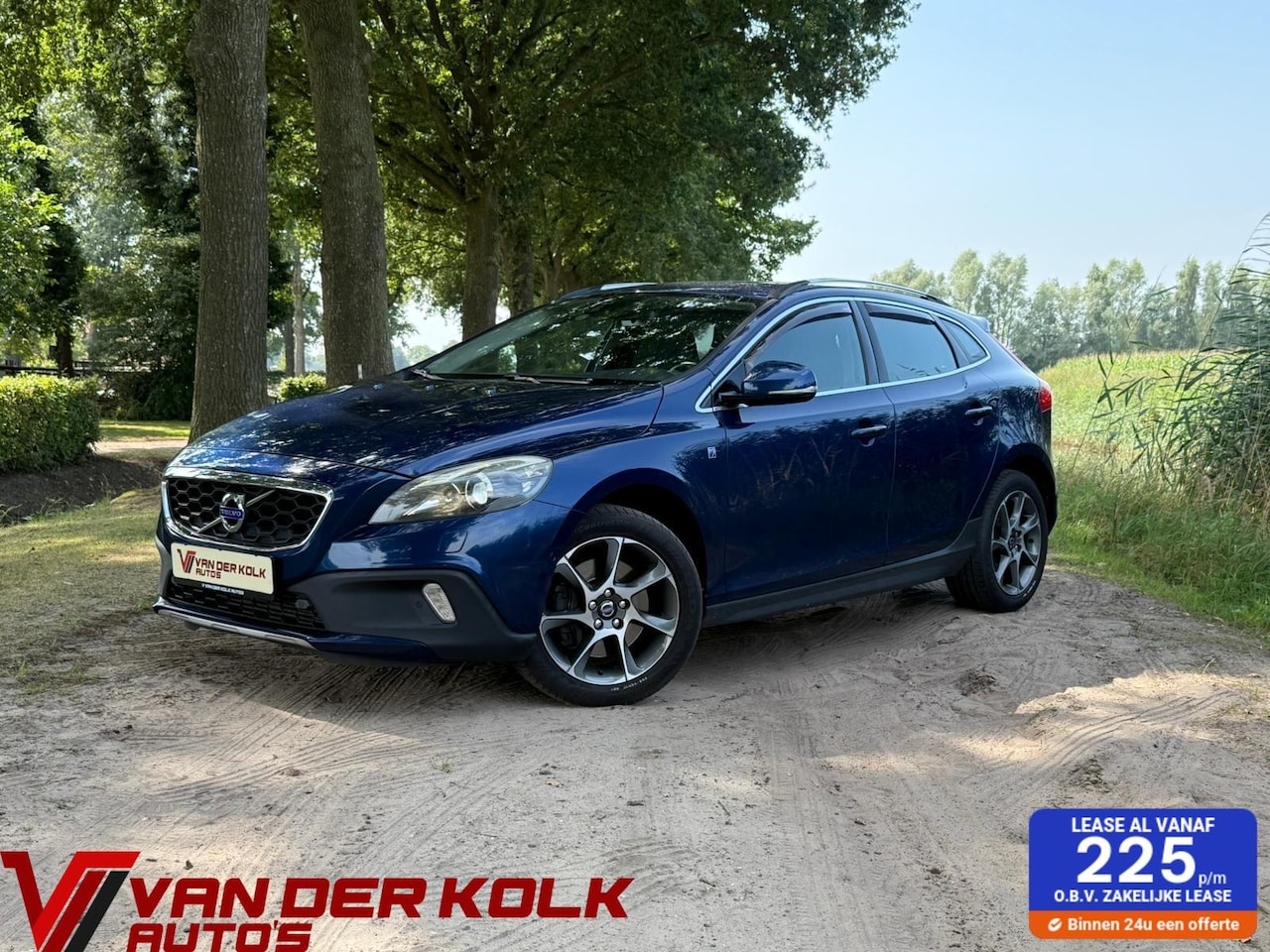 Volvo V40 Cross Country - 1.5 T3 Ocean Race Xenon Leder Navi Cruise Climate Stoelverwarming - AutoWereld.nl