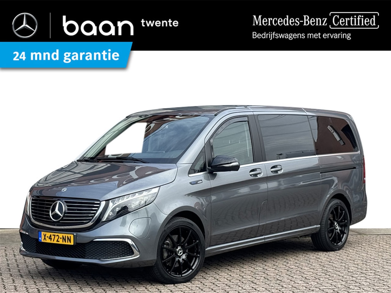 Mercedes-Benz EQV - 300 L Avantgarde | Dubbelcabine| 360° Camera, Pano, Distronic | Certified 24 mnd garantie - AutoWereld.nl