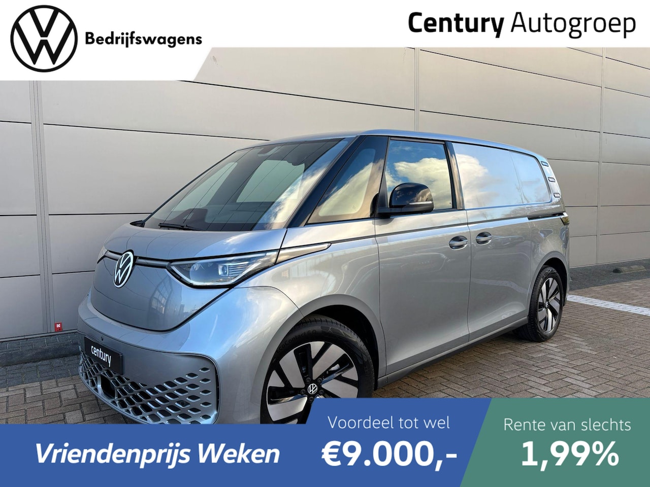 Volkswagen ID. Buzz Cargo - Bedrijfswagens Bulli Edition Elektromotor 125 kW (170 pk) 2988 mm - AutoWereld.nl