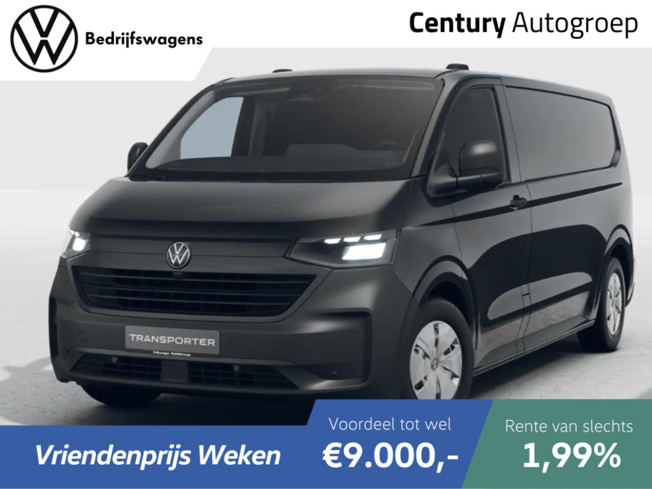 Volkswagen e-Transporter - Bedrijfswagens Bestelwagen Life Intro L2 Elektromotor 160 kW (218 pk) 3500 mm - AutoWereld.nl
