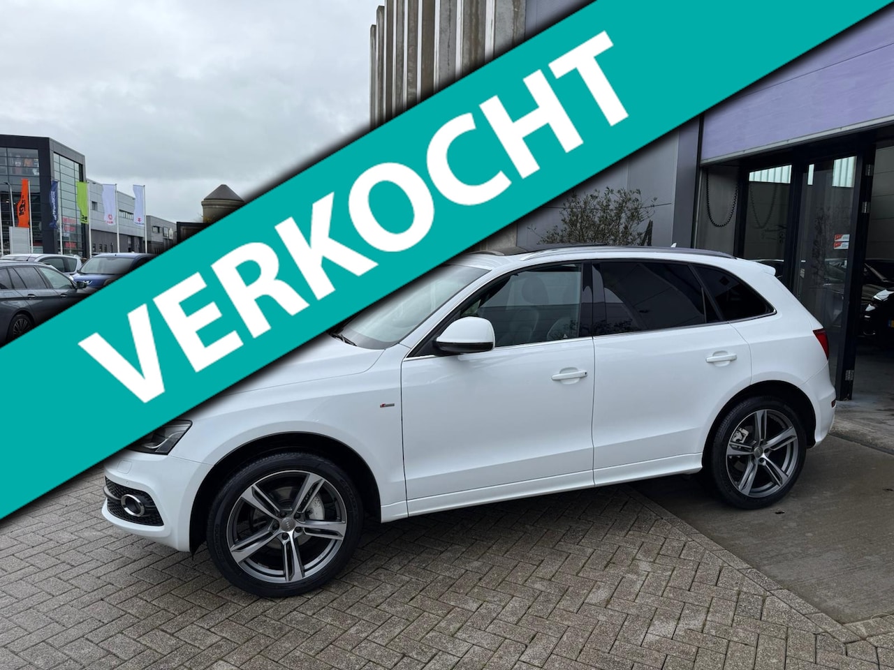 Audi Q5 - 2.0 TFSI quattro 3x S-Line! DEALER ONDERHOUDEN! INRUIL MOGELIJK! - AutoWereld.nl