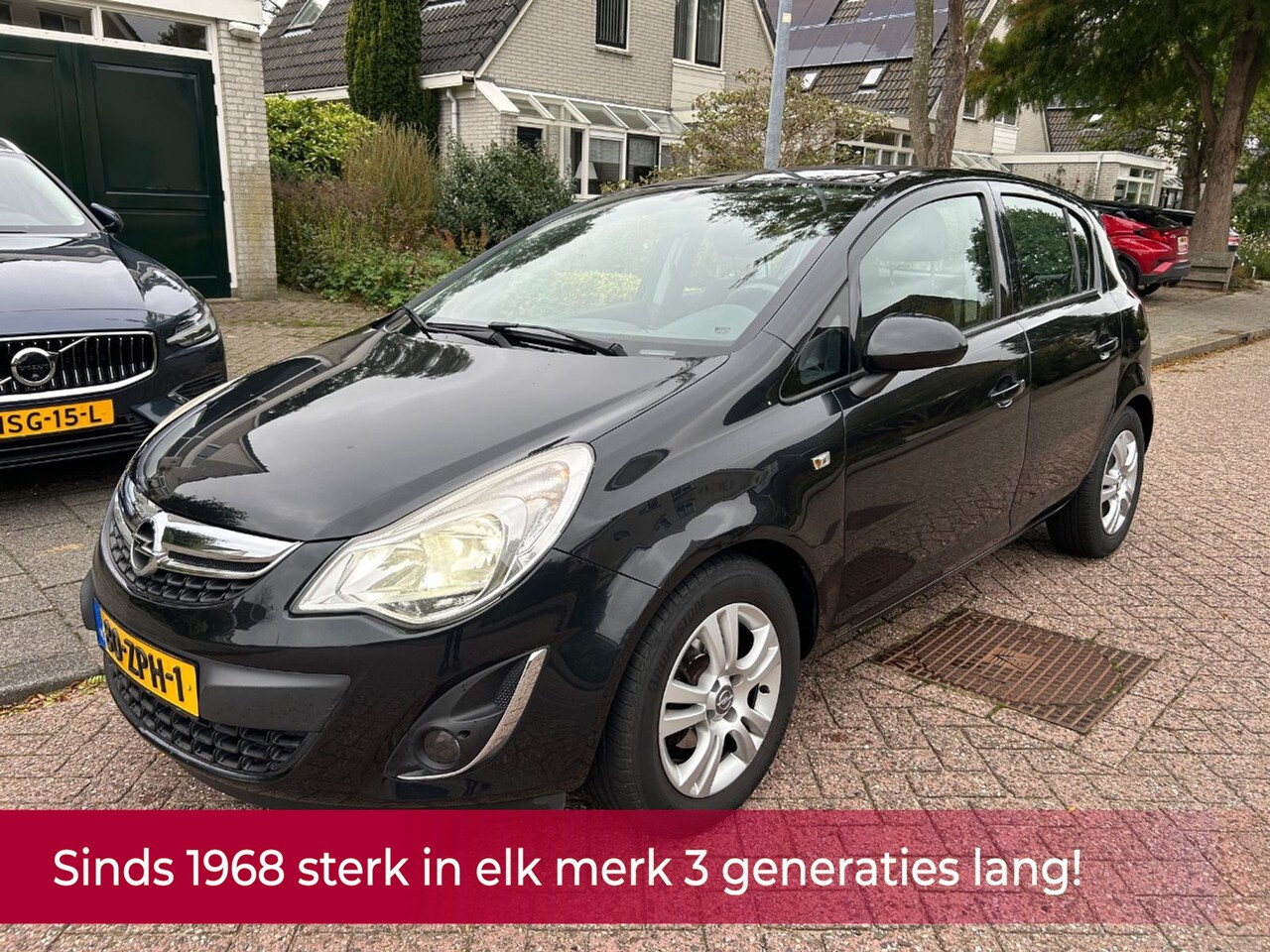Opel Corsa - 1.2-16V Rhythm 86PK 5 deurs NL AUTO NAP! Navi l Cruise l Leer l PDC l MTF-stuur! DEALER OH - AutoWereld.nl