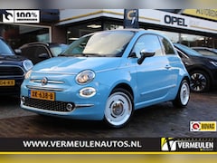 Fiat 500 C - 0.9 TwinAir Turbo 85PK Spiaggina '58 Soft-Top + 16"/ Clima/ Cruise/ Navi/ CarPlay/ NL auto