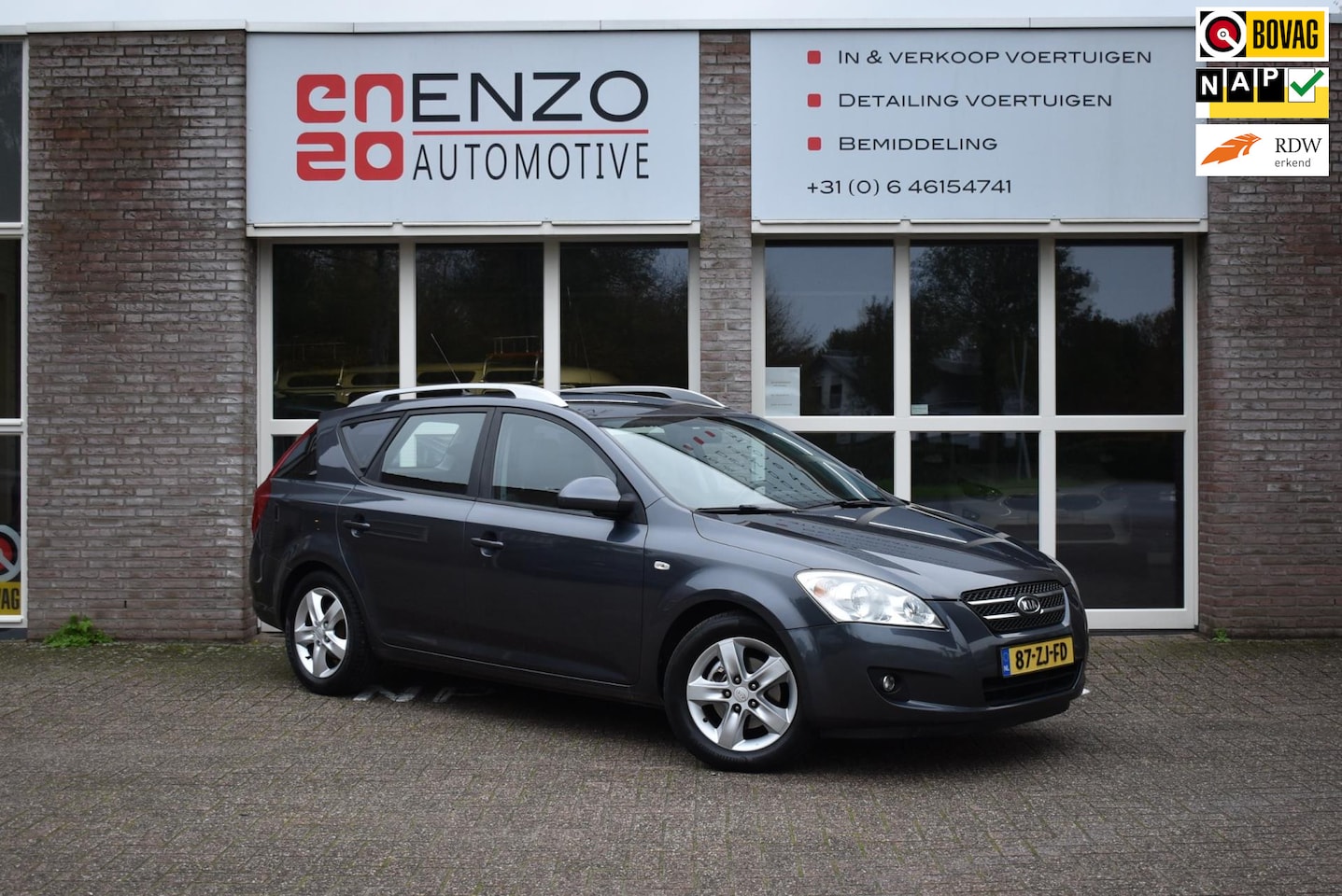Kia Cee'd Sporty Wagon - 1.4 X-ecutive Cruise Trekhaak Airco Goed onderhoud - AutoWereld.nl