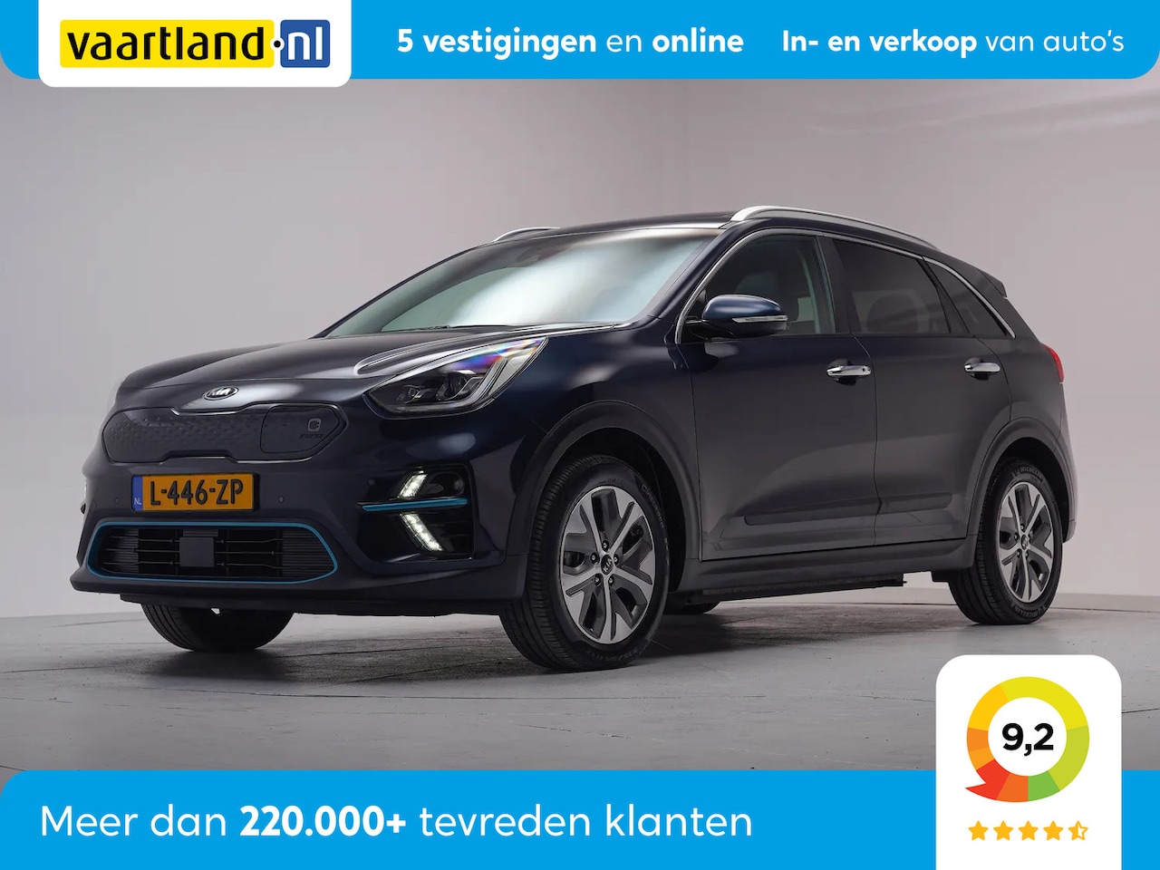 Kia e-Niro - DynamicPlusLine 3-Fase 64 kWh [ Navi Schuifdak Adapt.cruise Stoelverwarming ] - AutoWereld.nl