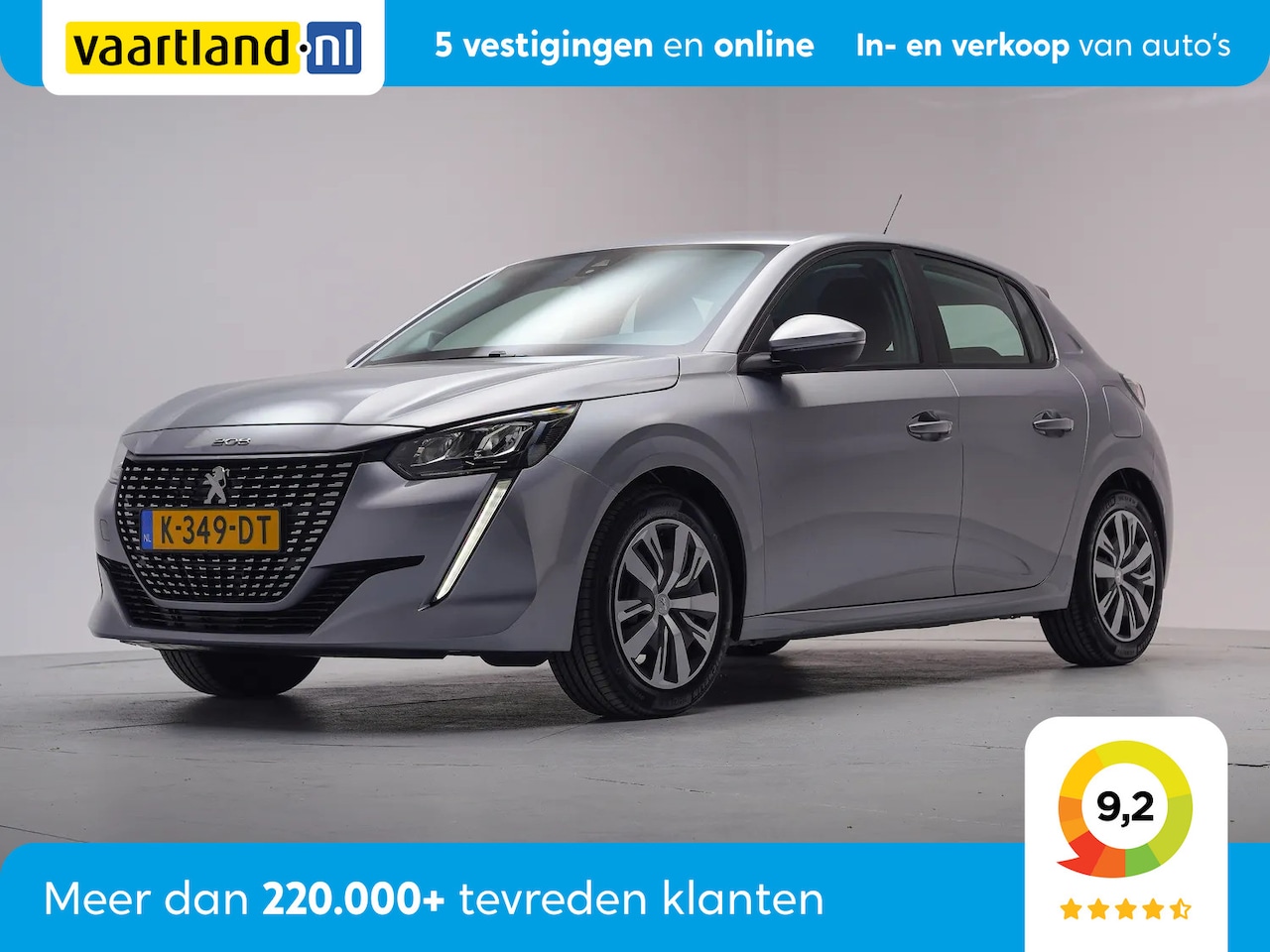 Peugeot 208 - 1.2 PureTech Active 5-drs [ LED Navi Apple/Android Auto ] - AutoWereld.nl