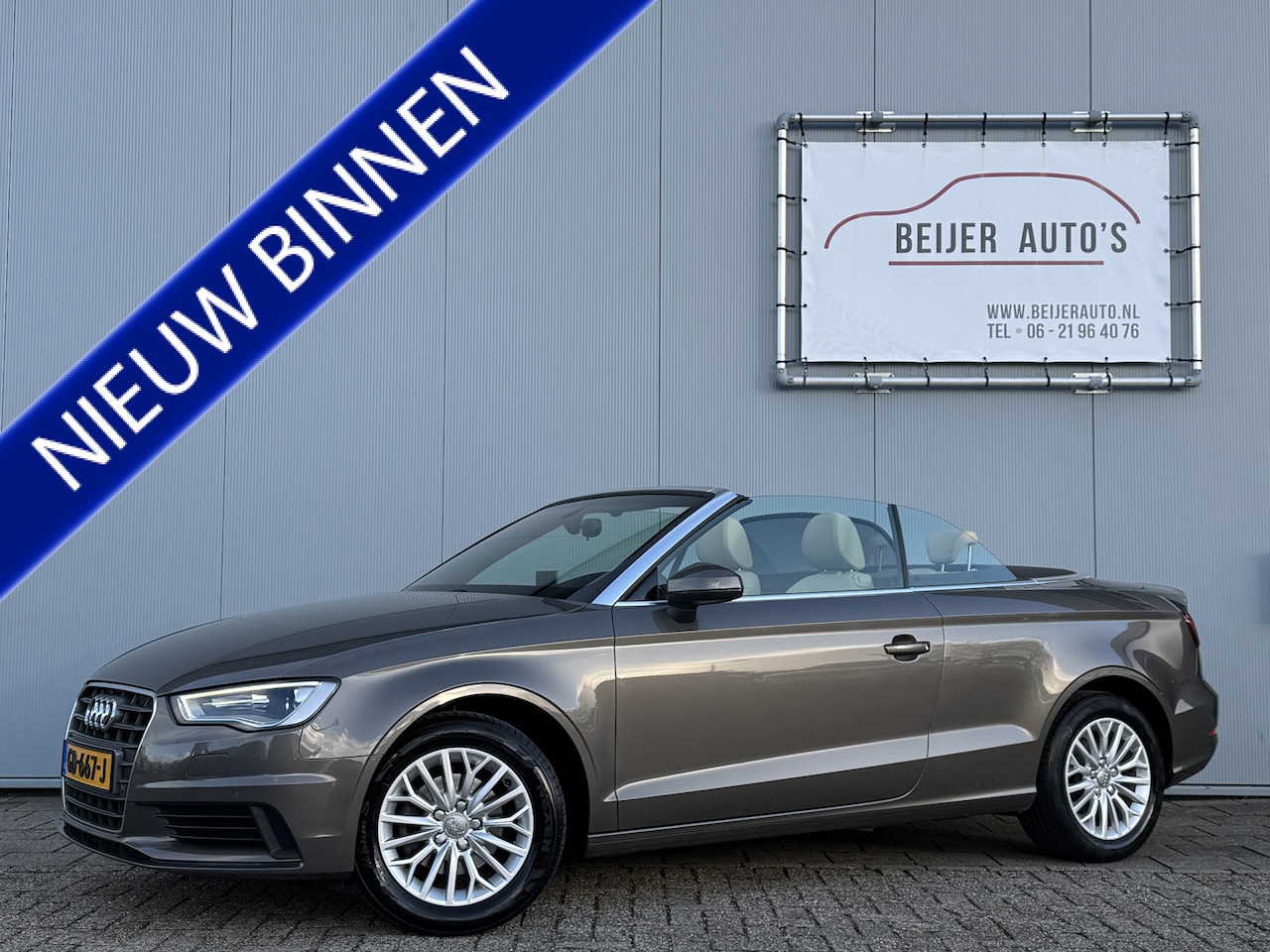 Audi A3 Cabriolet - 1.4 TFSI CoD Ambiente Pro Line Plus Automaat/Navi. - AutoWereld.nl