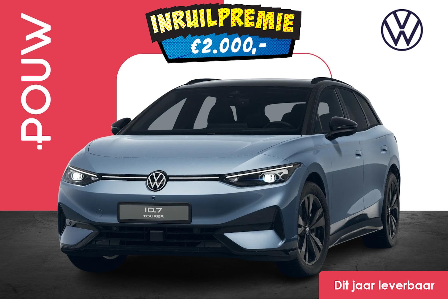 Volkswagen ID.7 Tourer - Pro 286pk Limited Edition 77 kWh | LMV 20'' | Trekhaak Uitklapbaar - AutoWereld.nl