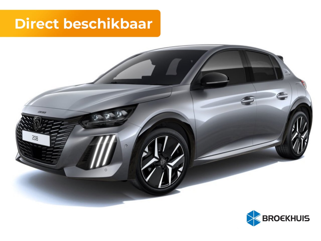 Peugeot 208 - GT | Armsteunen op de voorportieren bekleed met kunstleder met groen sierstiksel (GT-Line) - AutoWereld.nl