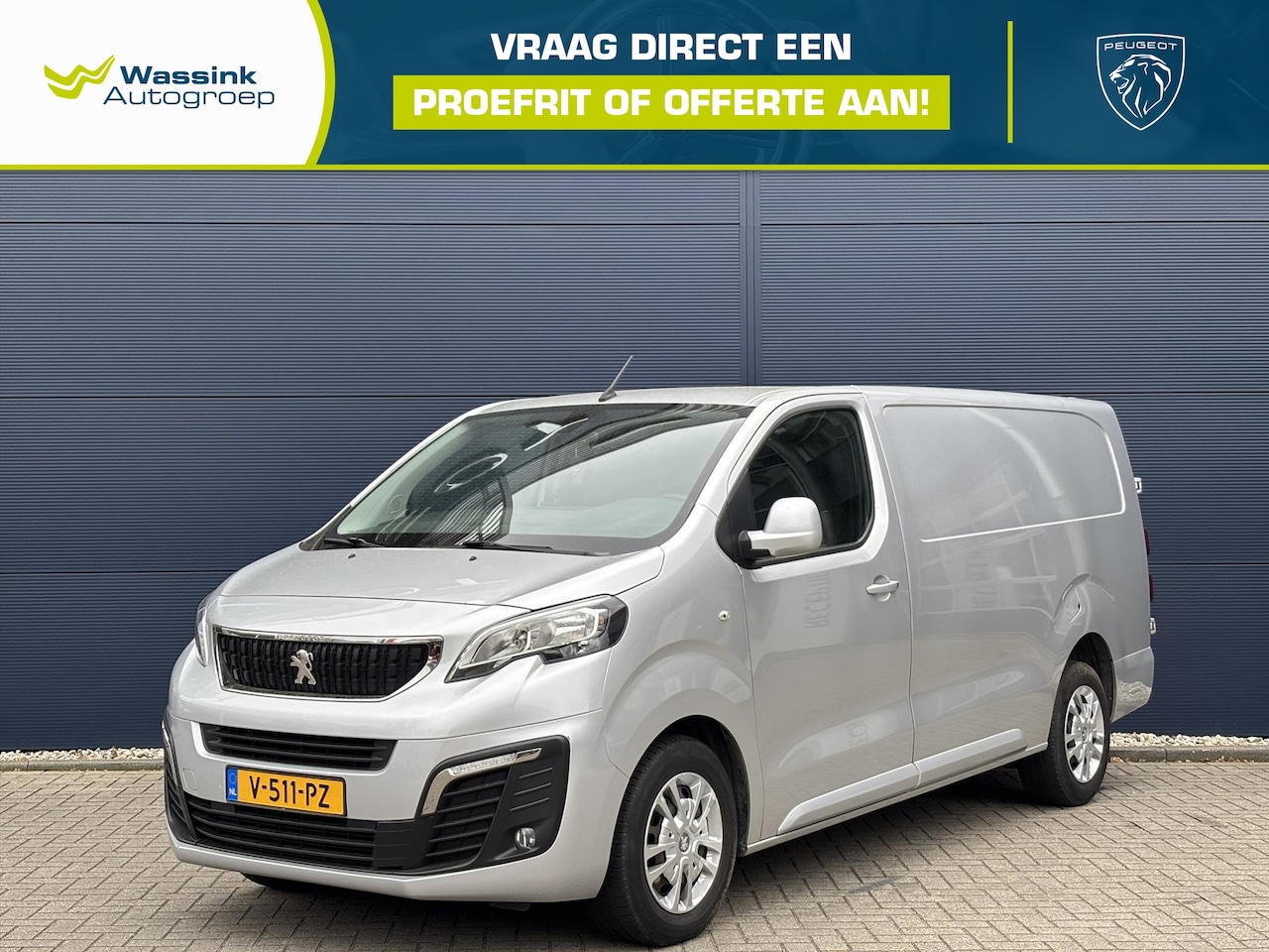 Peugeot Expert - 2.0 HDI Premium Navigatie I Lengte 2 I PDC I Trekhaak 5,9% Financial Lease - AutoWereld.nl