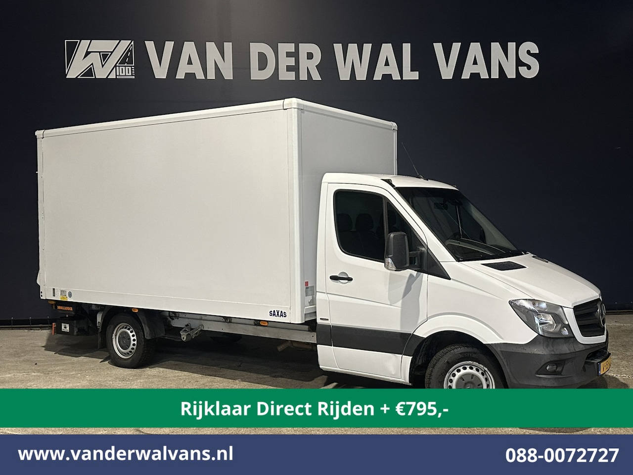 Mercedes-Benz Sprinter - 316 CDI 164pk Bakwagen Laadklep Euro6 *Rijklaar Direct rijden* Airco | Camera Cruisecontro - AutoWereld.nl