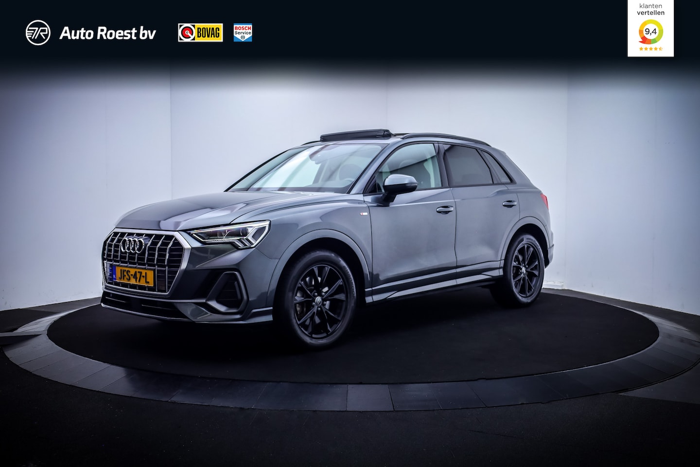 Audi Q3 - 40(2.0) TFSI S-LINE Quattro PANO | FULL LED | VIRTUAL | CAMERA | STOELVERW | NAVI | BLINDS - AutoWereld.nl