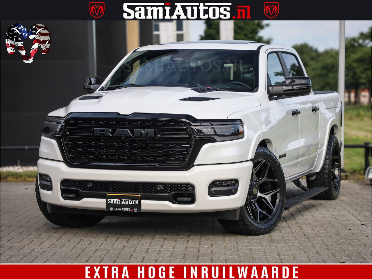 Dodge Ram 1500 - 1500 Limited Night High Output 540HP 706Nm | Massage + Full Option | De Meest Luxe en Voll - AutoWereld.nl