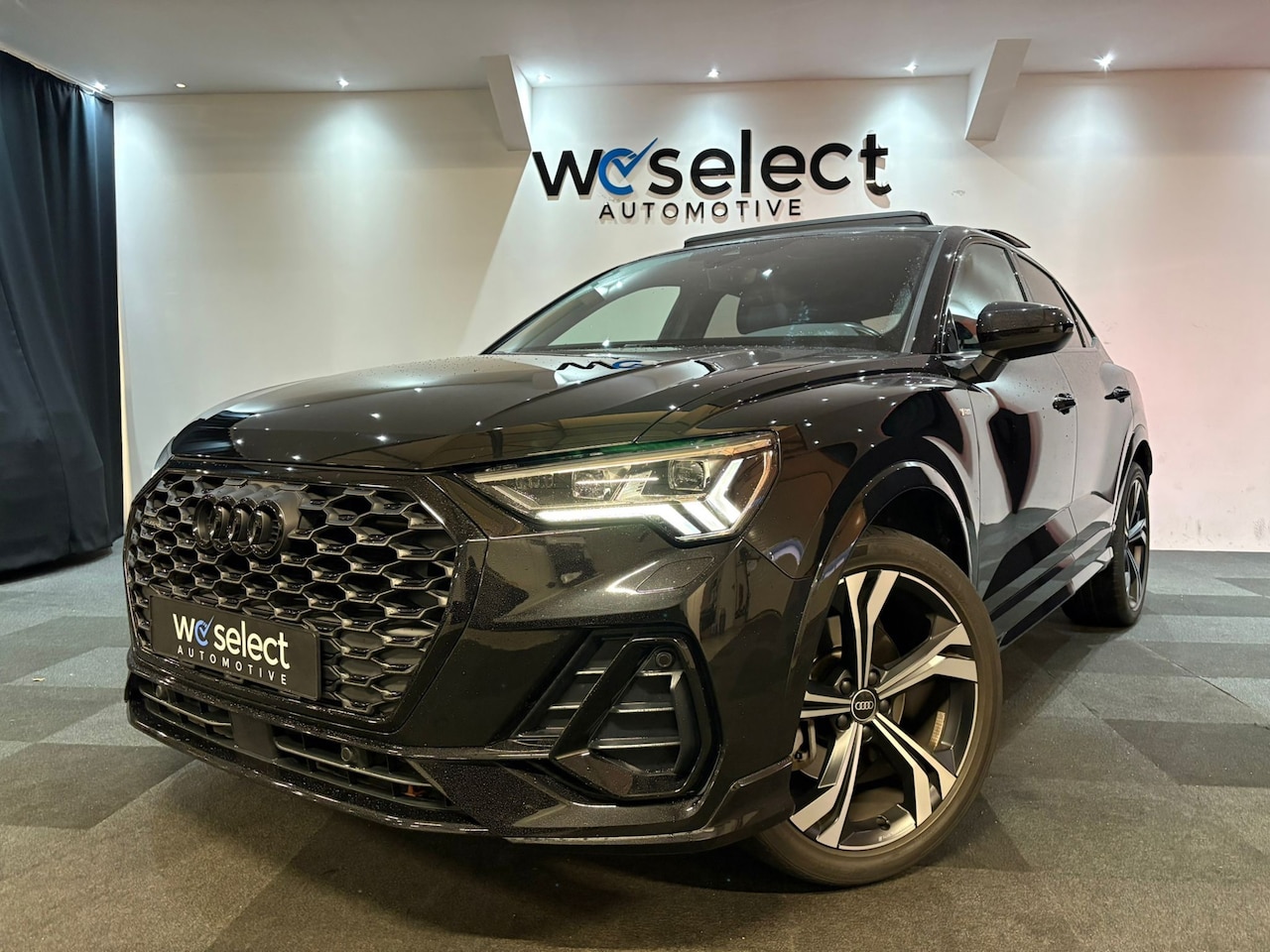 Audi Q3 Sportback - 40 TFSI quattro S Edition Pano l Led l Ambient l ACC l Alcantara l Lederstoelen l BomVol! - AutoWereld.nl