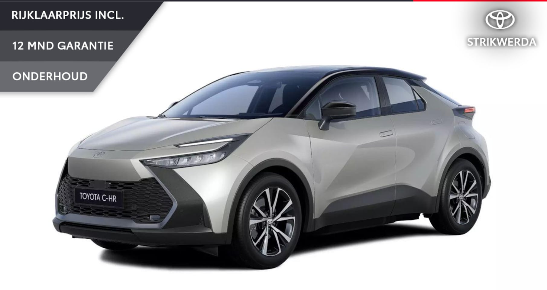 Toyota C-HR - 2.0 Plug-in Hybrid 220 Dynamic | Nieuw op voorraad | Actieprijs extra inruilpremie €3500 T - AutoWereld.nl