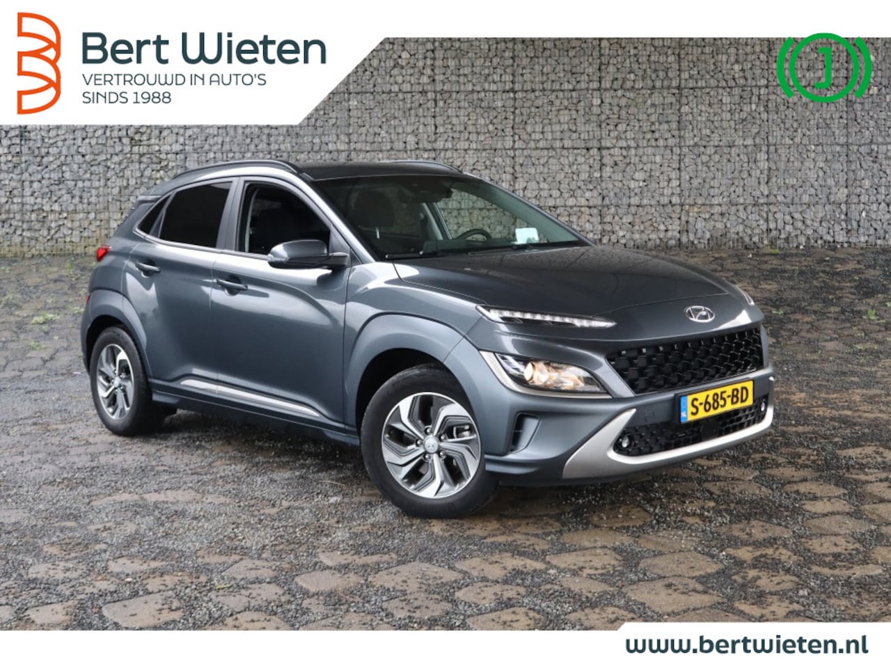 Hyundai Kona - 1.6 GDI HEV Fashion | Geen import | Navigatie | Camera | Adap cr - AutoWereld.nl