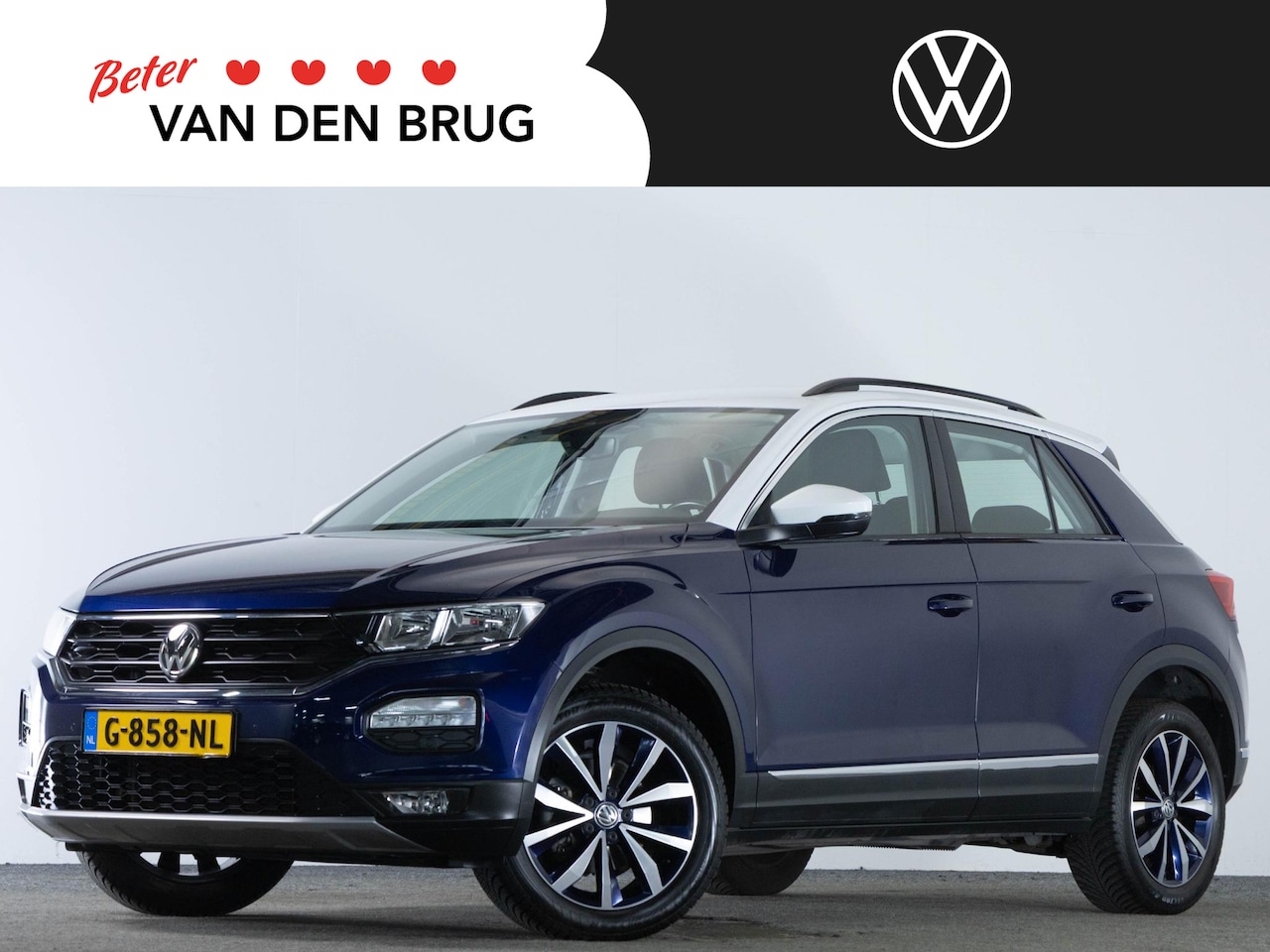 Volkswagen T-Roc - Style 1.5 TSI 150pk DSG | Navigatie | Side-Assist | Adaptieve Cruise Control | Trekhaak | - AutoWereld.nl