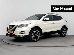 Nissan Qashqai - 1.3 DIG-T Tekna 140PK | Navigatie | Panoramadak | 360 Graden Camera | Half-Lederen Bekledi