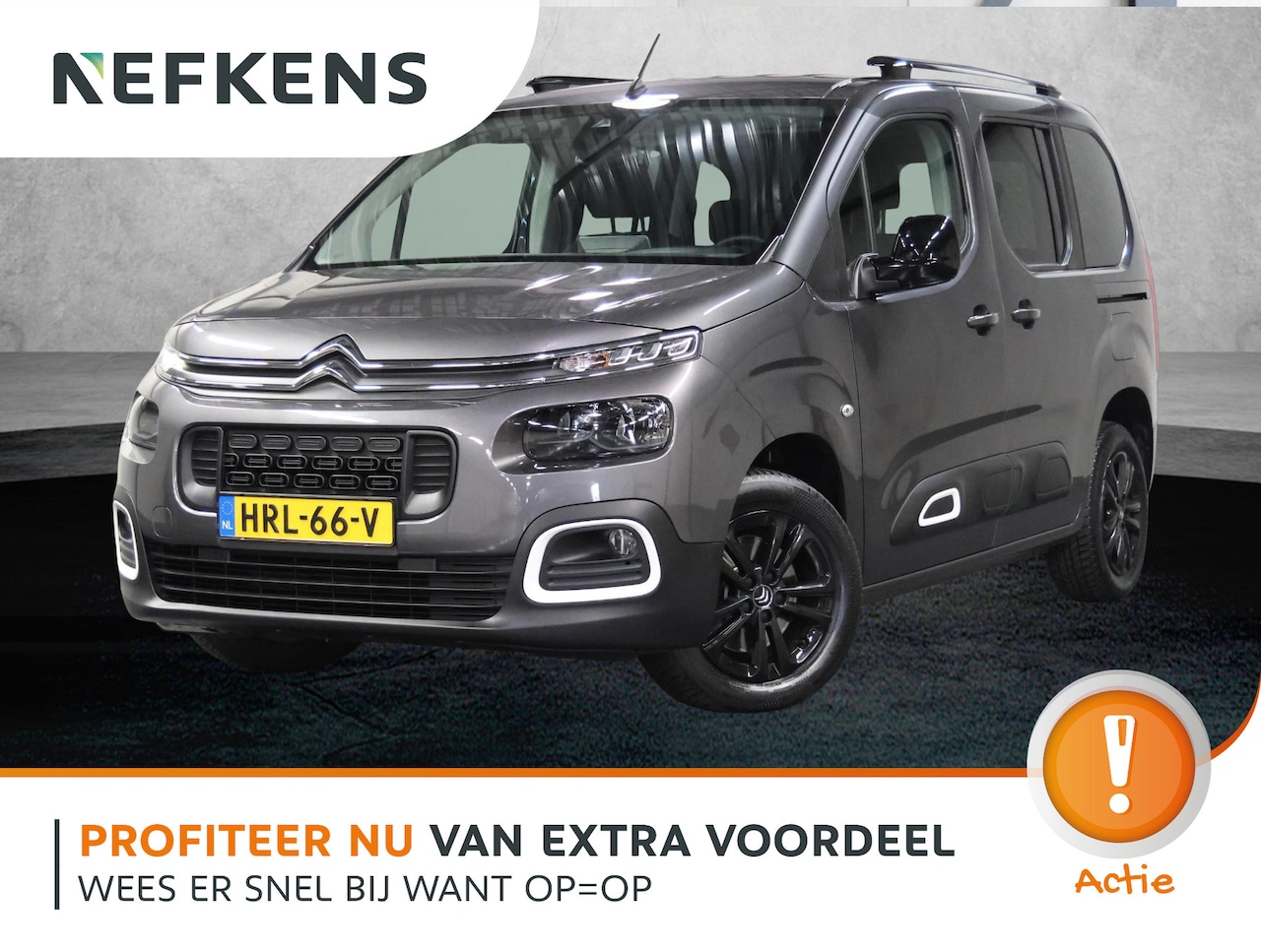 Citroën Berlingo - 1.2 130PK Shine | AUTOMAAT |  AppleCarPlay/AndroidAuto | 5 Persoons! | Camera | Navigatie - AutoWereld.nl