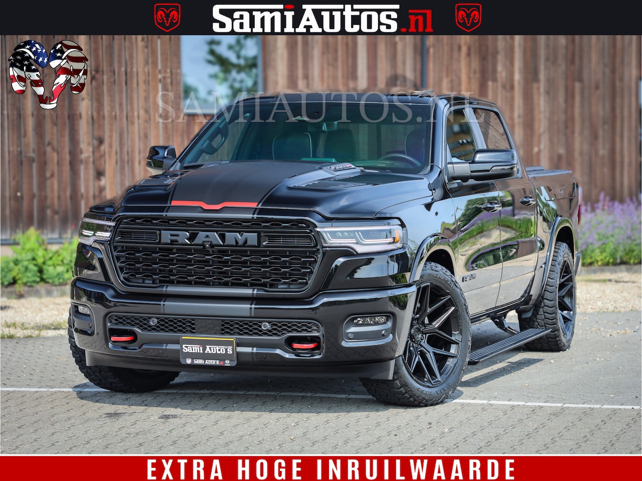 Dodge Ram 1500 - Limited Night H.O 540HP 706Nm | Massage + Full Option | De Meest Luxe en Volle Pick-Up in - AutoWereld.nl