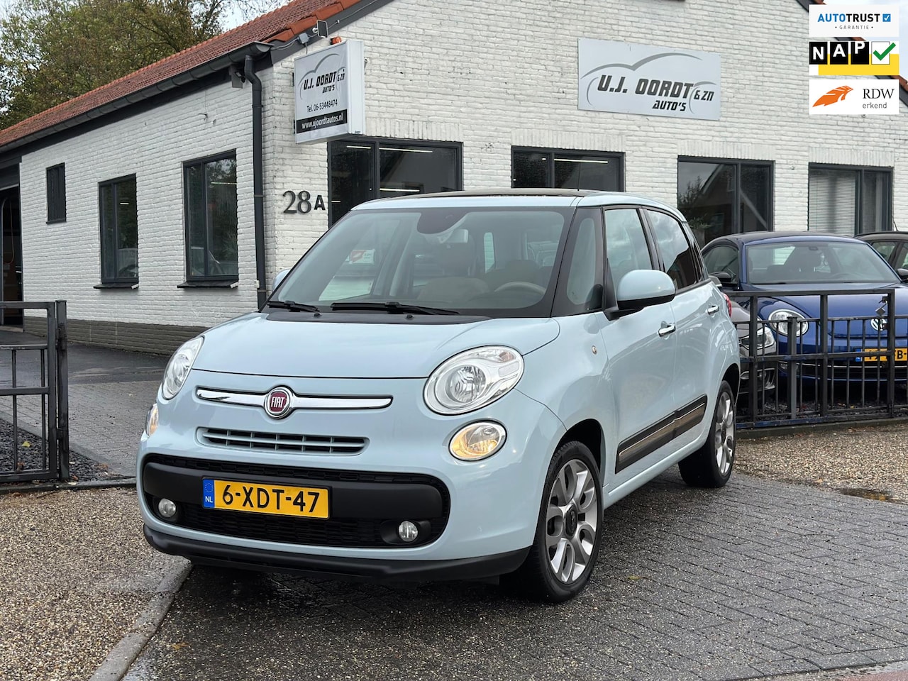Fiat 500 L - 0.9 TwinAir Lounge panorama| zeer netjes ! - AutoWereld.nl