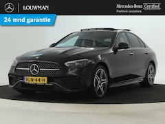Mercedes-Benz C-klasse - 300 e AMG Nightpakket | Panorama Dak | Memory | Dode Hoek Ass | 360 gr Camera | Stuur- en