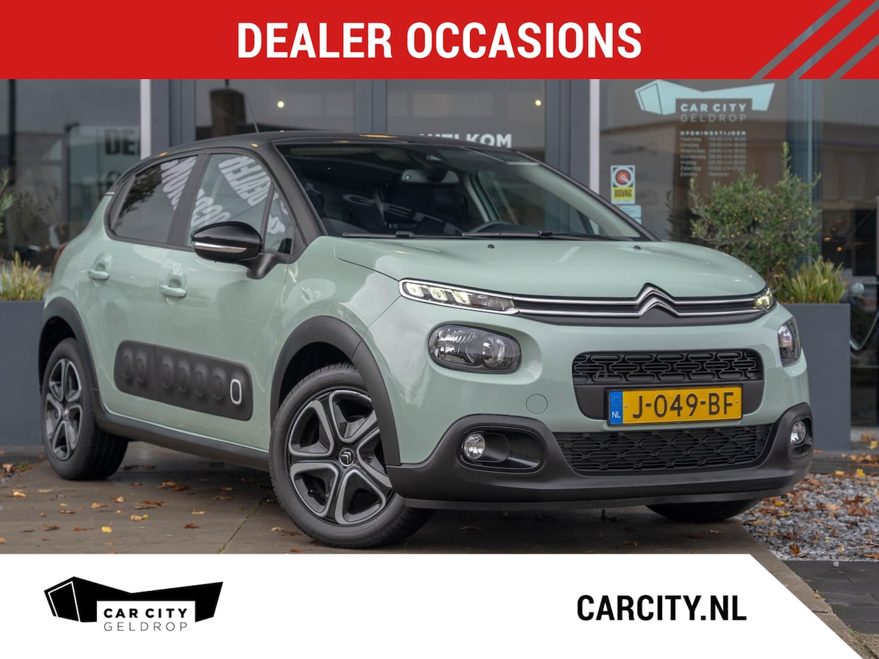 Citroën C3 - 1.2 PureTech Feel / Cruise / Carplay / Navi / Dab+ / Clima - AutoWereld.nl