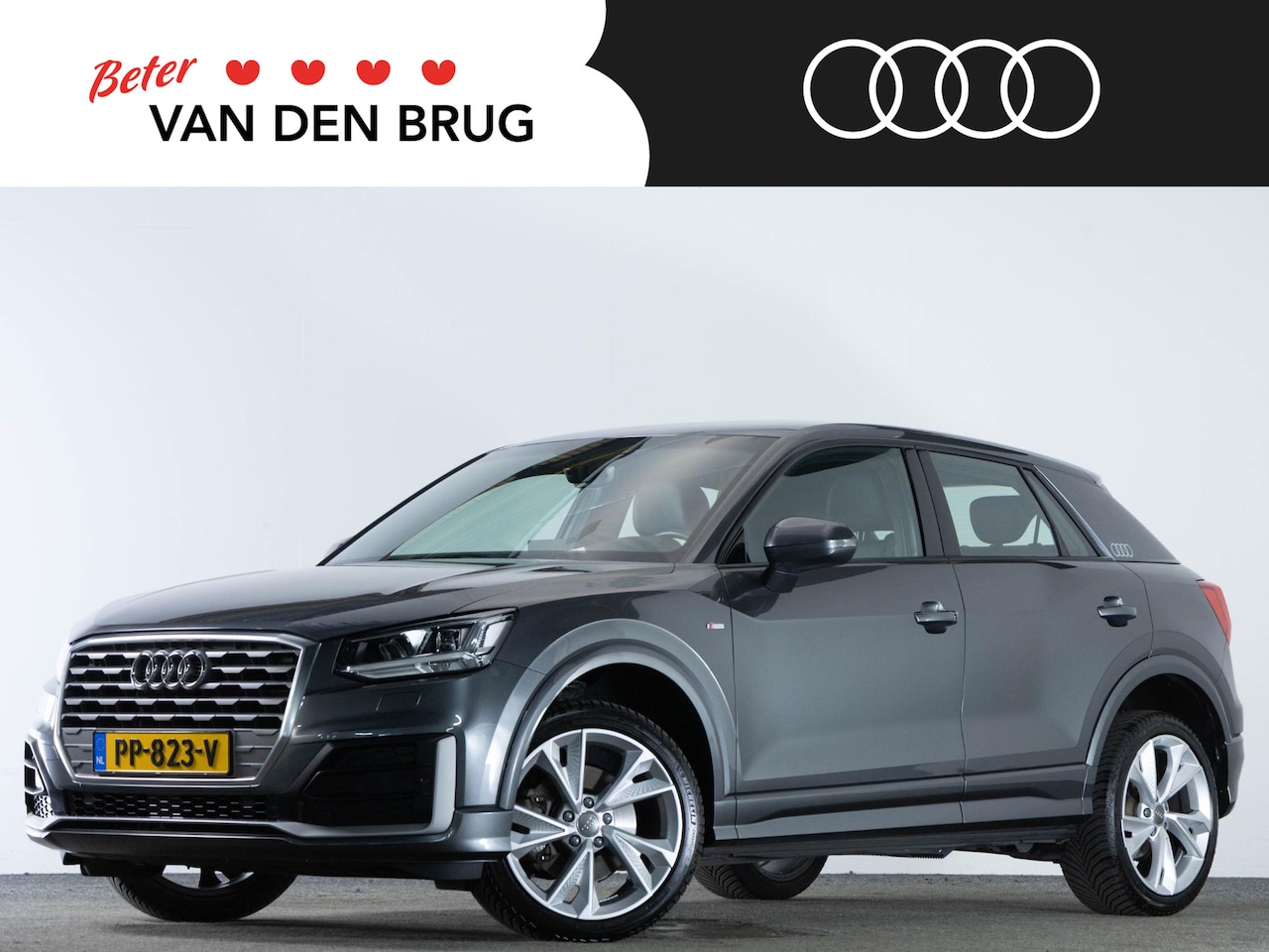 Audi Q2 - S-line 1.4 TFSI 150pk S-Tronic | LED | Navigatie | 18" velgen | Afneembare trekhaak | Stoe - AutoWereld.nl