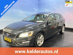 Volvo V60 - 2.4 D6 AWD Plug-In Hybrid Summum Pano, Leer,