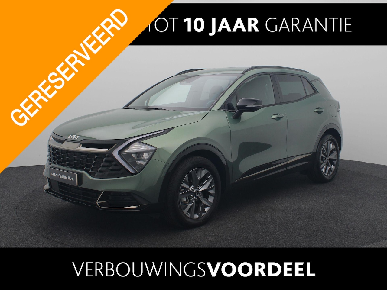 Kia Sportage - 1.6 T-GDi Hybrid Dark Edition | LM Velgen | Navi | Camera | Clima | - AutoWereld.nl