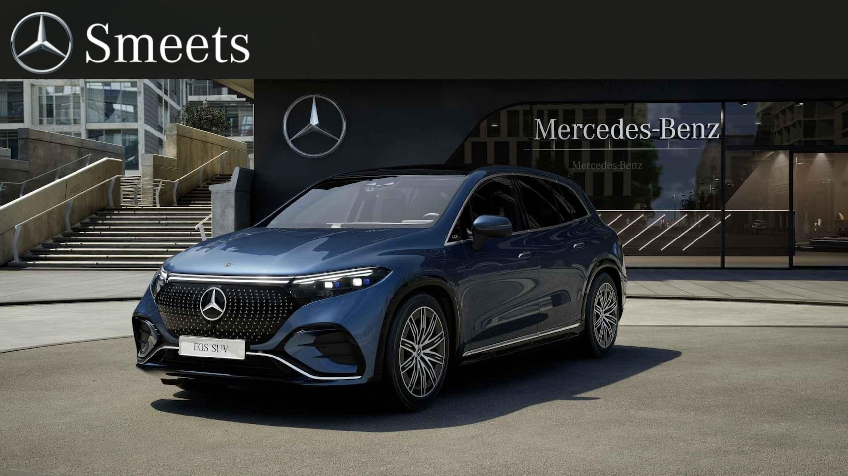 Mercedes-Benz EQS SUV - 450 4MATIC AMG Line | Premium Plus | Trekhaak | Panoramadak | Headup Display - AutoWereld.nl