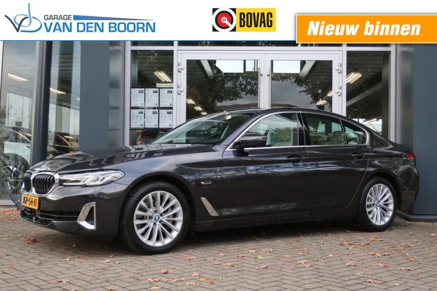 BMW 5-serie - 530E X-DRIVE LUXURY LINE, Elektr. Schuifdak, Laser LED, etc. - AutoWereld.nl