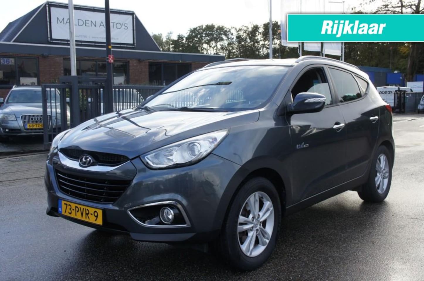 Hyundai ix35 - 1.6I GDI STYLE TREKHAAK/LEDER-STOF/CRUISE/ KEURIGE STAAT. - AutoWereld.nl