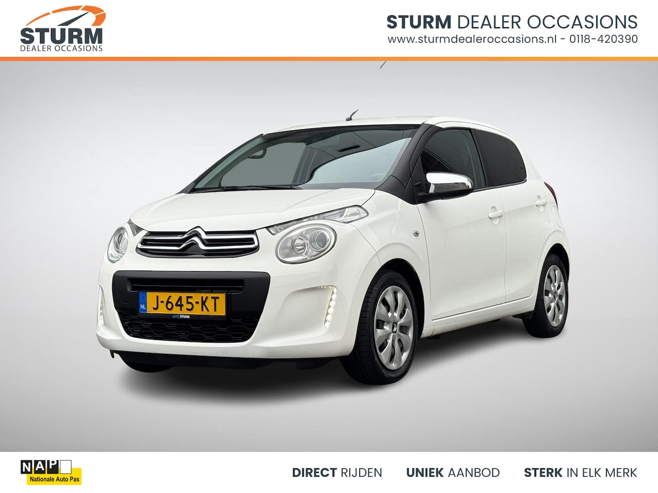 Citroën C1 - 1.0 VTi Feel Comfort Pack, NL-Auto! - AutoWereld.nl