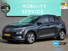 Hyundai Kona Electric - EV Premium 64 kWh SOH 94% 3FASE Clima ACC CarPlay Leder LED Cam