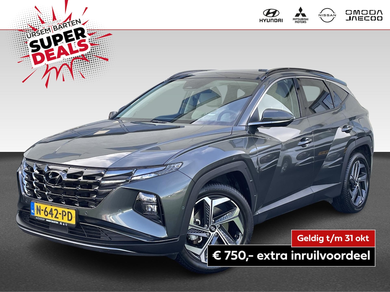 Hyundai Tucson - 1.6 T-GDI HEV Premium Sky 1.6 T-GDI HEV Premium Sky - AutoWereld.nl