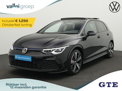Volkswagen Golf - 1.4 eHybrid 245 pk DSG GTE | Panoramadak | Stoelverwarming | Adaptive Cruise | Navigatie |