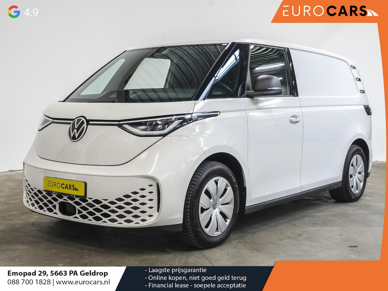 Volkswagen ID. Buzz Cargo - 77 kWh 204pk Airco Climate control Cruise control ACC Carplay Trekhaak LED - AutoWereld.nl