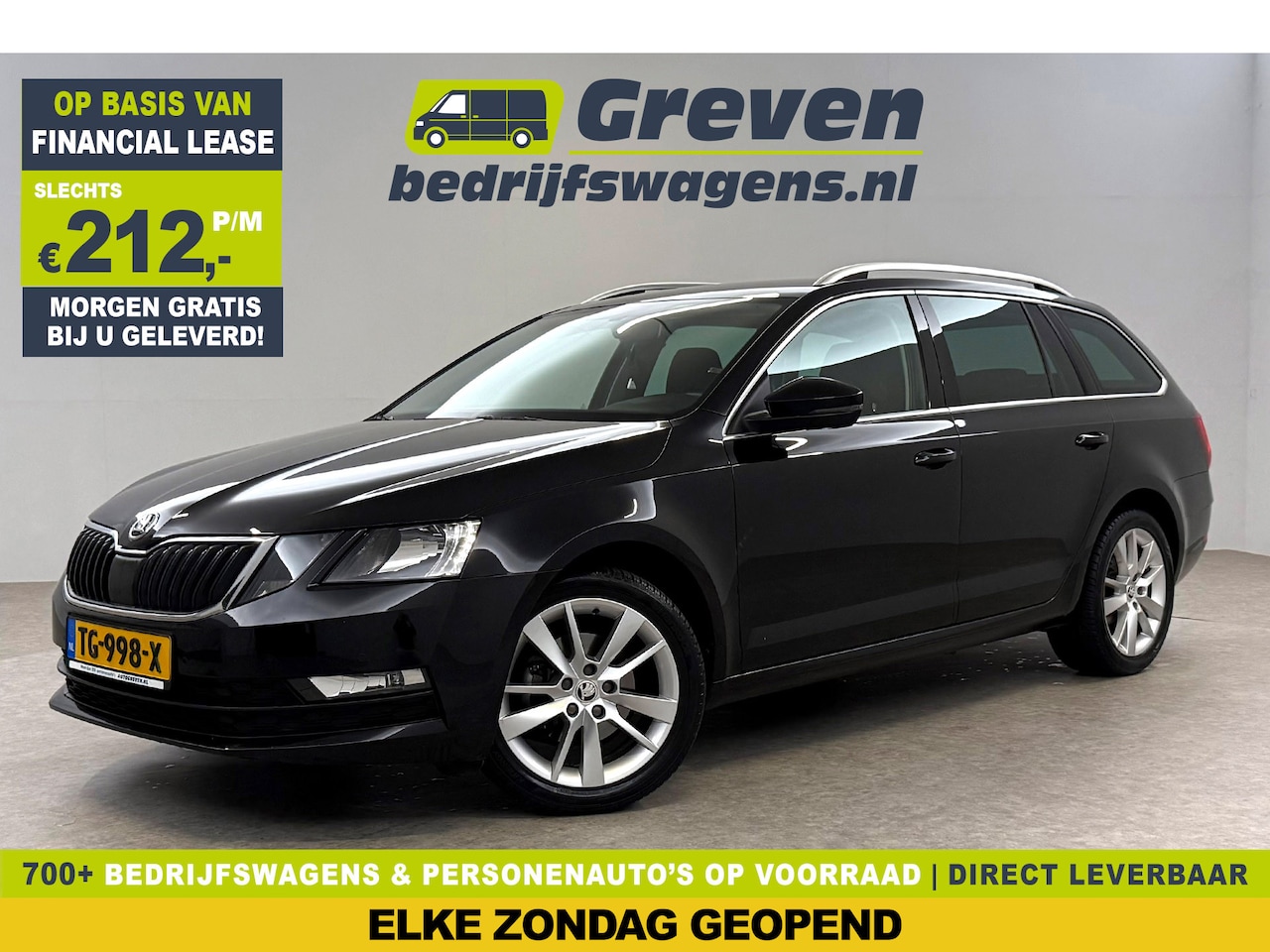 Skoda Octavia - 1.0 TSI | Carplay | Trekhaak | Stoelverw. | Cruise | Parkeersens. - AutoWereld.nl