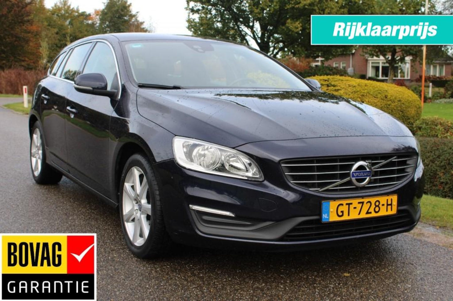 Volvo V60 - 1.5 T3 152pk Automaat Momentum ECC/Cruise/Navi/Trekhaak - AutoWereld.nl