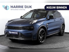 Lynk & Co 01 - 1.5 PHEV 261PK MY23 | Black Pakket | Donkere hemel | 360 Camera | 7.4 kWh boordlader | S/K