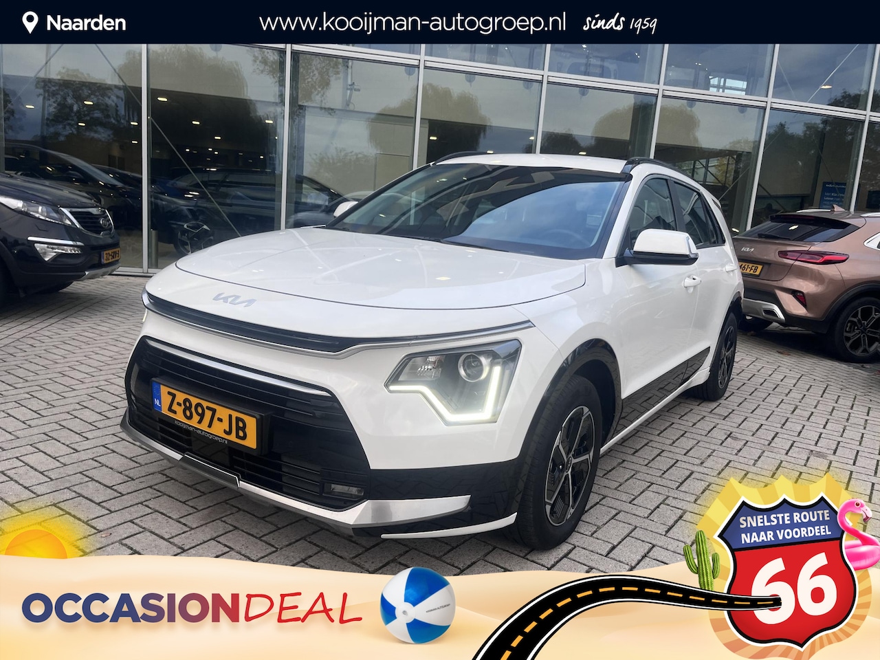 Kia Niro - 1.6 GDi Hybrid DynamicLine jong gebruikt, trekhaak, trekgewicht 1300 kilo - AutoWereld.nl